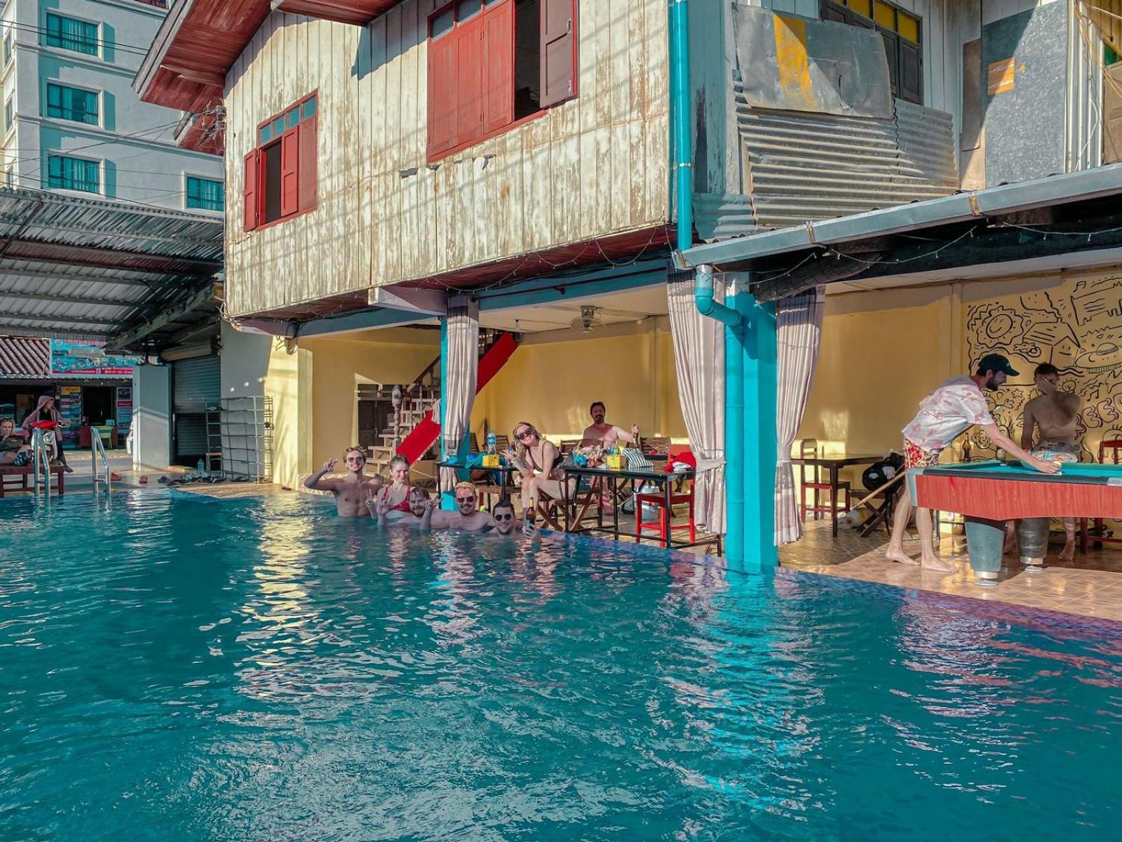 Golden Dragon House Vang Vieng Bagian luar foto